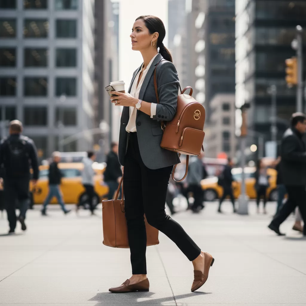 gemini_image_1770840511-1 Balo Michael Kors mang lại vẻ ngoài thanh lịch và chuyên nghiệp cho quý cô công sở