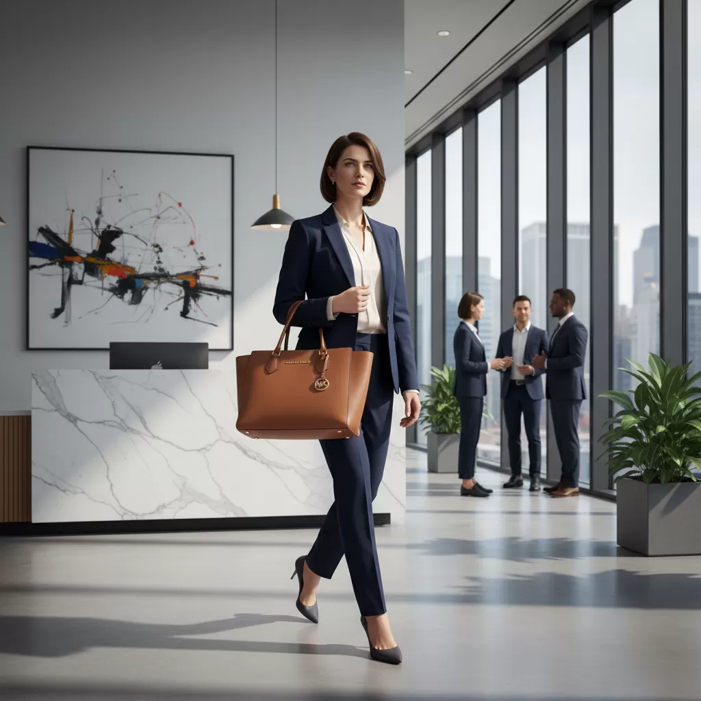 Túi Michael Kors là phụ kiện không thể thiếu trong phong cách công sở hiện đại