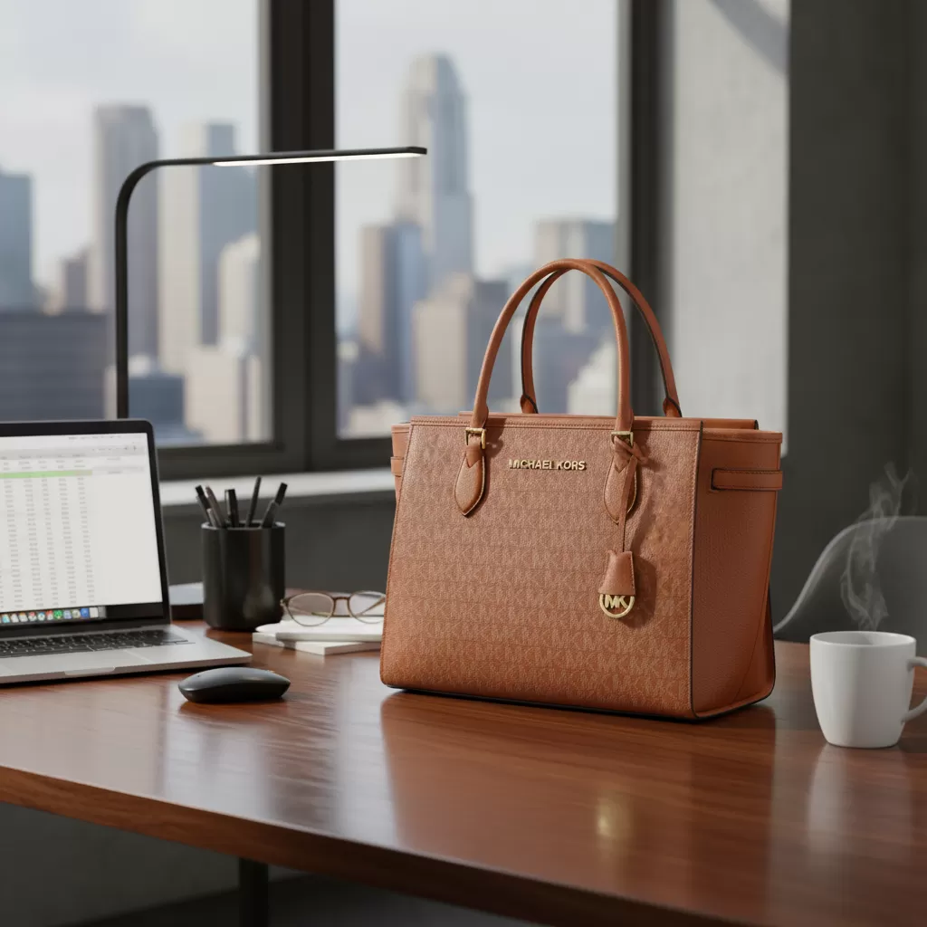 Dòng túi Tote của Michael Kors mang lại không gian lưu trữ rộng rãi cho công việc