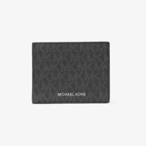 Set dây Nịt Và Ví Nam Michael Kors 36U1LGFY7B Gift Belt Billfold Wallet Black