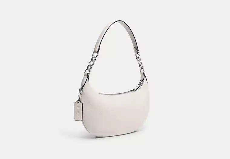 Túi Coach Đeo Vai Màu Trắng Teri Hobo Bag