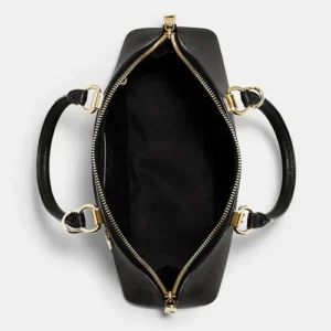 Túi Hến Coach Katy Satchel In Signature Medium Canvas Black