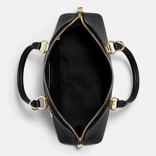 Túi Hến Coach Katy Satchel In Signature Medium Canvas Black