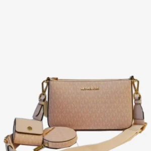 Túi Michael Kors 35S2GTVC1B Jet Set Travel Tech Attch Màu Hồng