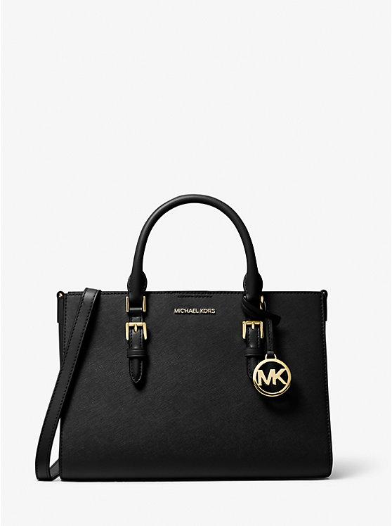 Túi Michael Kors 2 trong 1 35S4GCFS2L Charlotte Bag Black