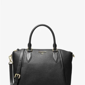 Túi Michael Kors đeo chéo màu đen size lớn 30F1G4SS2L SIENNA