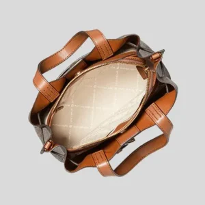 Túi Michael Kors 35H0GU5S1B EMILIA SATCHEL BROWN