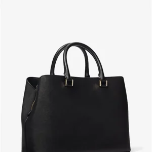 Túi Michael Kors công sở lớn Savanah Black Bag
