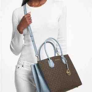 Túi Michael Kors công sở size lớn 35T2GM9S3B Mercer Large Satchel Bag