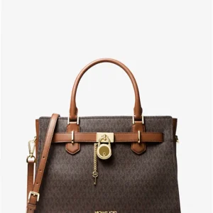 Túi Michael Kors Màu Nâu 35F1GHMS2B Hamilton Md Satchel Brown
