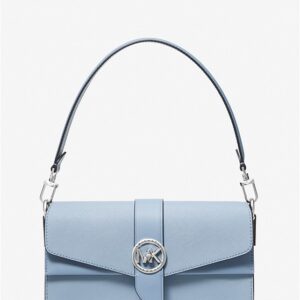 Túi Xách Michael Kors Màu Xanh Đeo Chéo Size Trung 30T2SGRL1L Greenwich Chambray