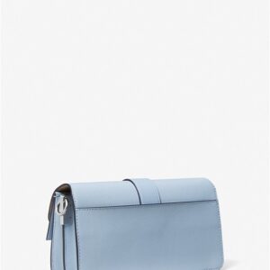 Túi Xách Michael Kors Màu Xanh Đeo Chéo Size Trung 30T2SGRL1L Greenwich Chambray