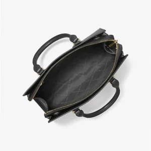 Túi Michael Kors Sheila 35S3G6HS2L Md Cz Satchel Non-Lthr Vegen Material Black