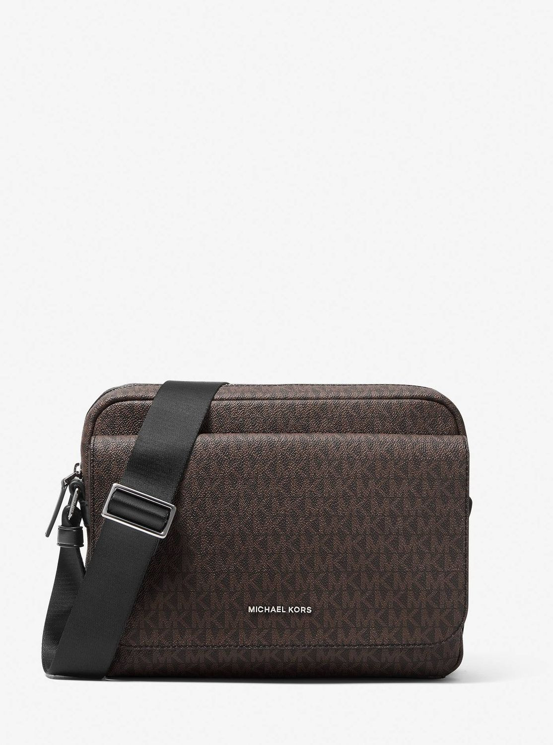 Túi Nam Michael Kors Màu Nâu Đeo Chéo 37U0SCOM0B Cooper Flap Camera Bag Brown