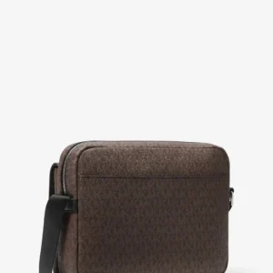 Túi Nam Michael Kors Màu Nâu Đeo Chéo 37U0SCOM0B Cooper Flap Camera Bag Brown