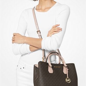 Túi xách Michael Kors cầm tay hàng hiệu Camille Satchel Brown Bag, túi xách michael kors hàng hiệu nữ dạo phố, túi xách MK giành cho nữ công sở, giỏ xách MK đeo vai hàng hiệu chính hãng màu nâu, giỏ xách MK xách tay chính hãng authentic 100%
