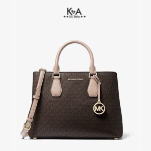Túi xách Michael Kors cầm tay hàng hiệu Camille Satchel Brown Bag, túi xách michael kors hàng hiệu nữ dạo phố, túi xách MK giành cho nữ công sở, giỏ xách MK đeo vai hàng hiệu chính hãng màu nâu, giỏ xách MK xách tay chính hãng authentic 100%