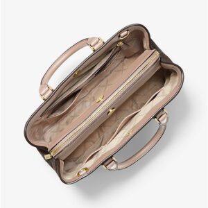 Túi xách Michael Kors cầm tay hàng hiệu Camille Satchel Brown Bag, túi xách michael kors hàng hiệu nữ dạo phố, túi xách MK giành cho nữ công sở, giỏ xách MK đeo vai hàng hiệu chính hãng màu nâu, giỏ xách MK xách tay chính hãng authentic 100%