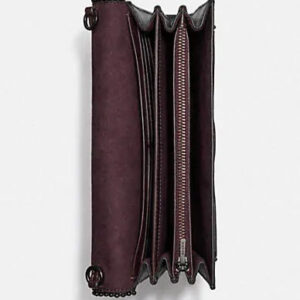 Ví nữ Coach dự tiệc 6908 Tabby Chain Clutch Black