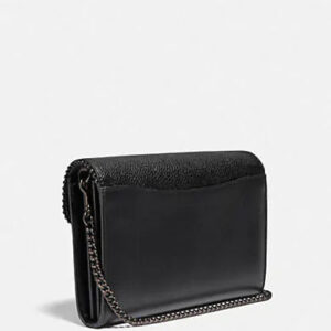 Ví nữ Coach dự tiệc 6908 Tabby Chain Clutch Black