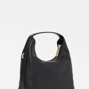 Túi xách Michael Kors 35F4G7YM1L Ember Sm Msgr Leather Black