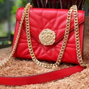 Túi xách Michael Kors  hàng hiệu cao cấp  Whitney Small Bright Red Shoulder Leather Bag, túi xách MK hàng hiệu đeo chéo màu đỏ, túi xách michael kors dự tiệc màu đỏ, giỏ xách MK đeo vai hàng hiệu chính hãng dạo phố