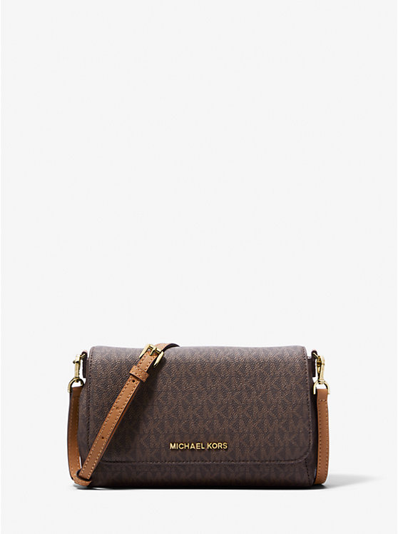 Túi Michael Kors Màu Nâu Đeo Chéo 35H8GTTC6B Jet Set Convertible Pouchette 