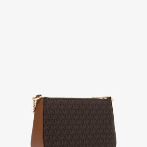 Túi Xách Michael Kors Màu Nâu Đeo Chéo Size Trung 35H1GGZD6B Giftable Box Items