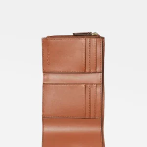 Ví Michael Kors Leida 35S4G9GF2B Md Bifld Wallet Brown