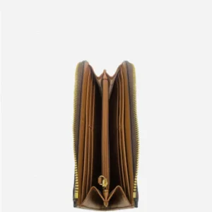 Ví Nữ Michael Kors  35F8GTVZ3B Jet Set Travel Three Qtr Zip Brown Medium