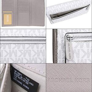 Ví Michael Kors 35F8STVF3B Jet Set Travel Trifold Màu Trắng