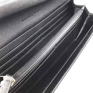 Ví Michael Kors chính hãng màu đen Fulton Fap Black Large Wallet