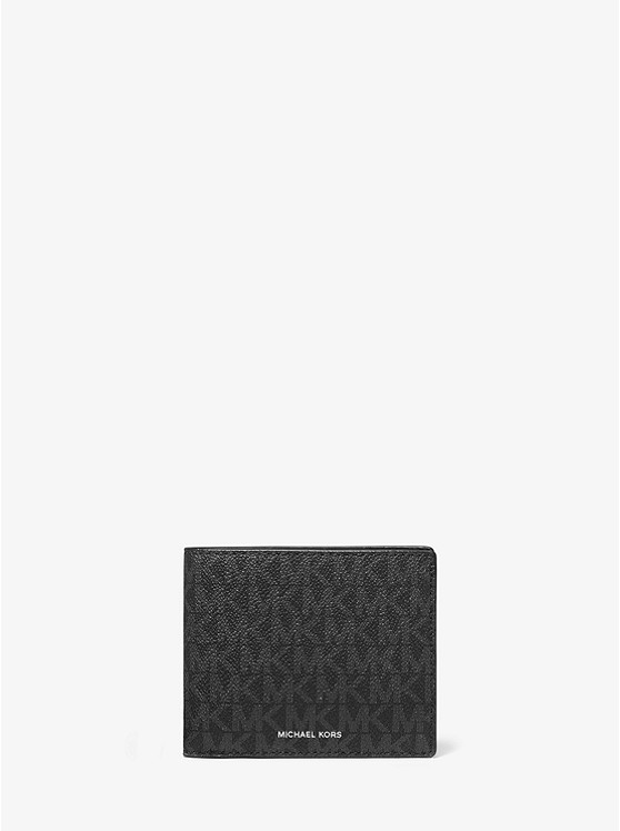 Ví Nam Michael Kors Màu Đen 36U9LCRF3B Cooper Billfold W Coin Pocket Black