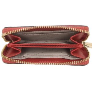 Ví cầm tay Michael Kors hàng hiệu mã 35H9GTVZ2B JET SET TRAVEL MD ZA CARD CASE FLAME,vi MK cam tay hang hieu danh cho nu, vi MK chinh hang mau do logo, Vi MK hang hieu size nho, bop Michael Kors danh cho nu màu do logo