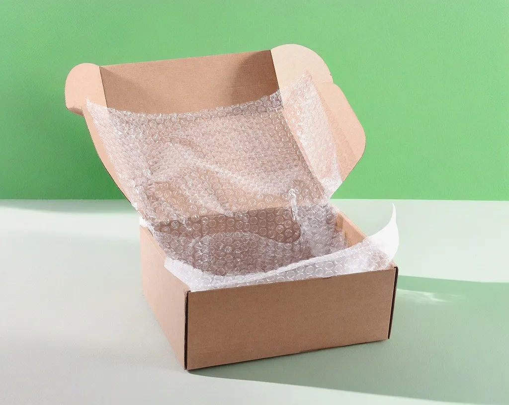 2024_05_bubble-wrap-filler-packaging Sử dụng vật liệu chống sốc chuyên dụng giúp giảm thiểu tối đa tác động ngoại lực lên túi MK