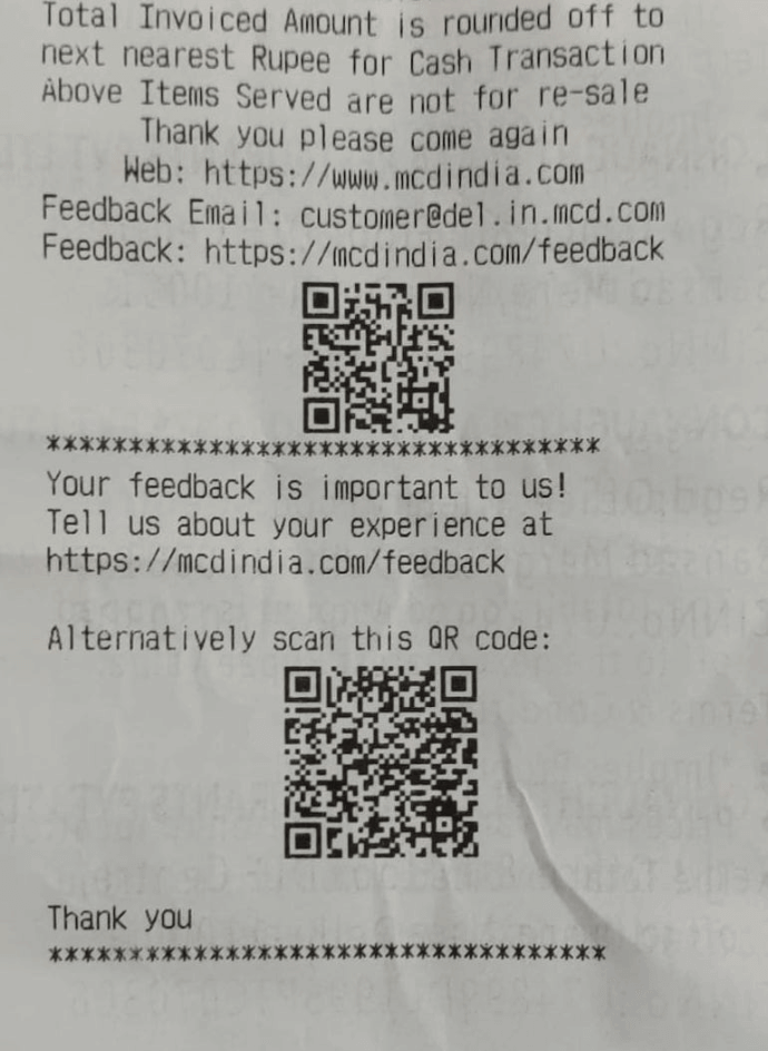 mcdonalds-india-qr-code-1-1 Hóa đơn điện tử chuẩn có bố cục rõ ràng phông chữ đồng nhất và đầy đủ thông tin pháp lý