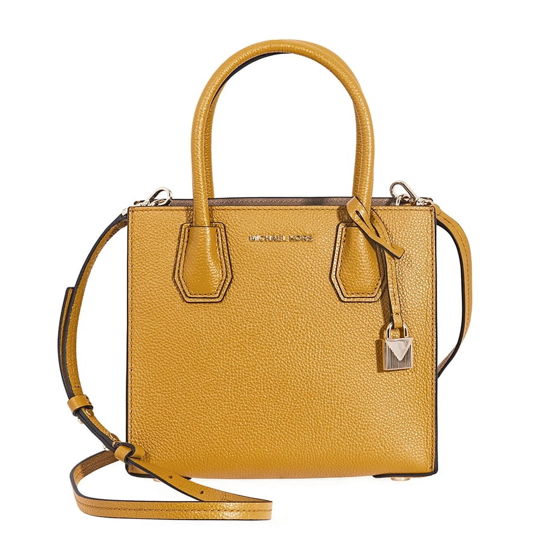Cận cảnh lớp mạ vàng sang trọng và tinh xảo trên khóa túi xách Michael Kors chính hãng