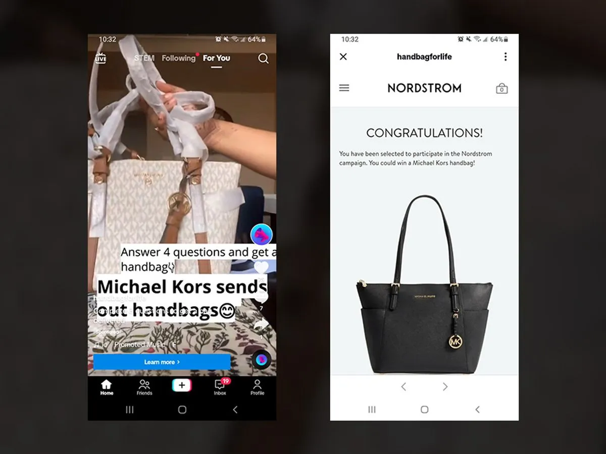 michael_kors_handbag_scam Việc kiểm tra hóa đơn điện tử là bước quan trọng để xác thực giá trị túi xách Michael Kors chính hãng