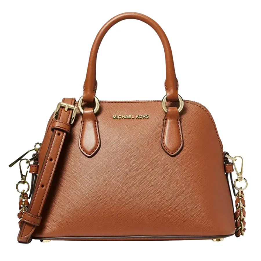 Chất liệu da Saffiano bền bỉ và sang trọng của túi xách Michael Kors